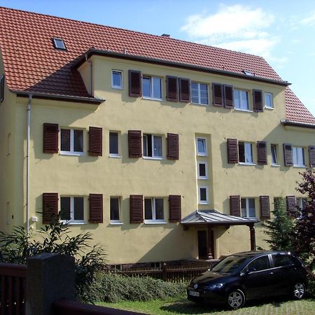 Ferienwohnung Dresden-Trachenberge-Stadtblick Exterior foto