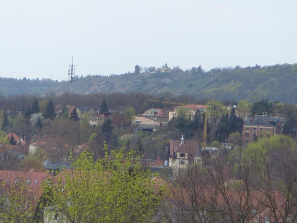 Ferienwohnung Dresden-Trachenberge-Stadtblick Exterior foto