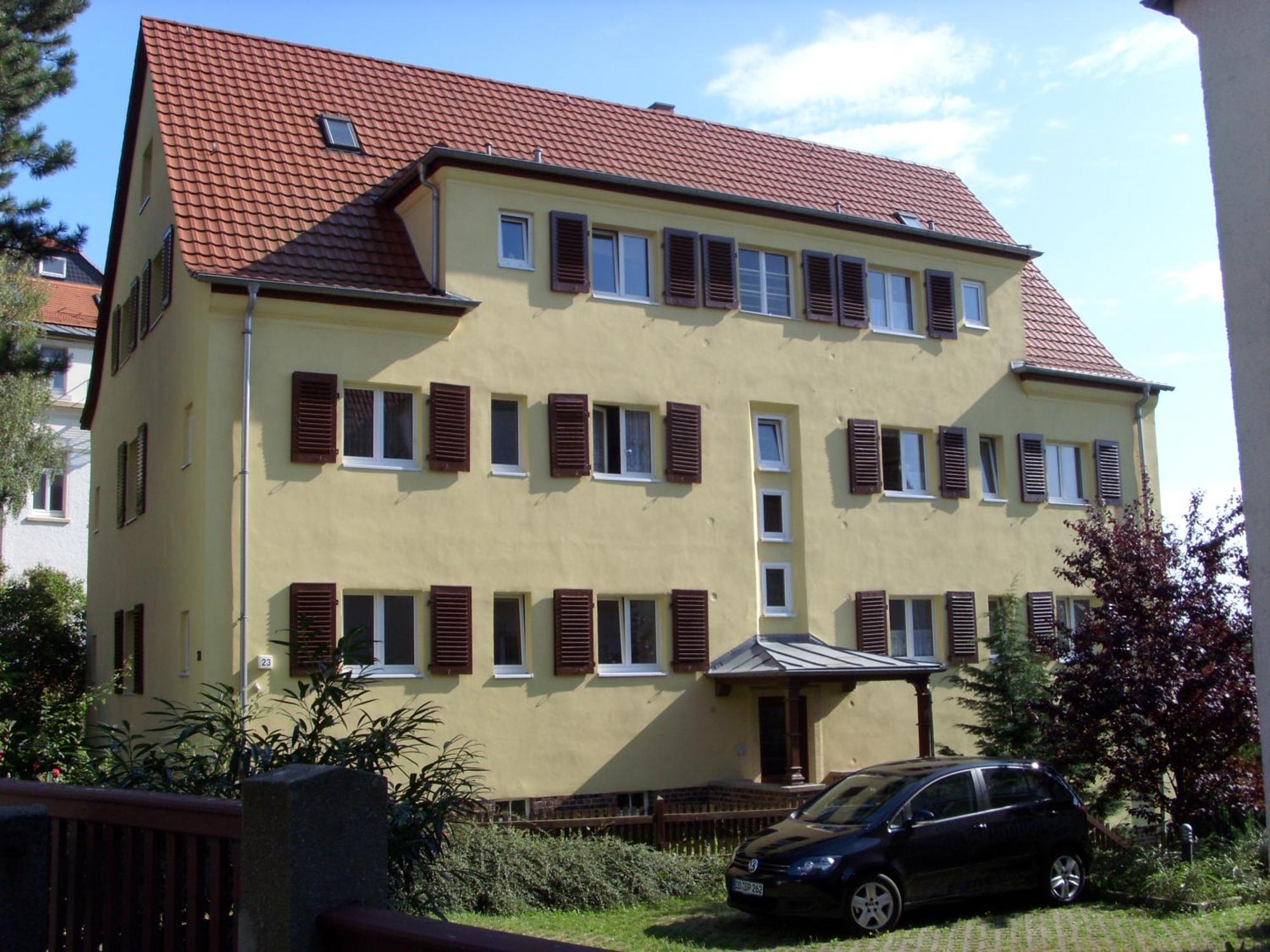 Ferienwohnung Dresden-Trachenberge-Stadtblick Exterior foto